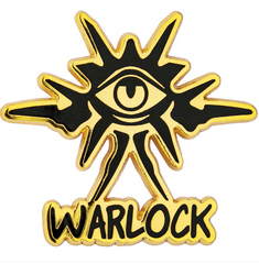 Fine Art Class Pins: WARLOCK